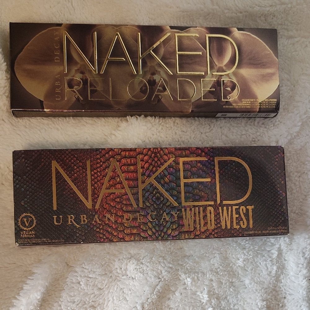 Urban Decay Naked Reloaded and Wild West Eyeshadow Palette Set